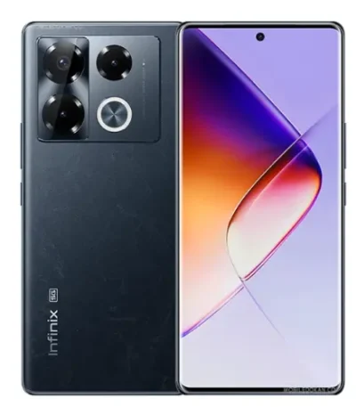 120Hz AMOLED screen on Infinix Note 40 Pro+ showing XOS 14 Android 14 for vibrant Kenya multimedia