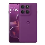 Motorola Edge 60 Pro 512GB 12GB RAM premium smartphone in Pantone Dazzling Blue vegan leather with 6.7-inch P-OLED display at Ekila Digital Hub