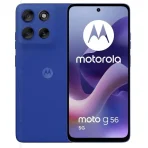 Motorola Moto G56 5G 256GB 12GB RAM rugged smartphone in Dazzling Blue eco-leather with 6.72-inch 120Hz display at Ekila Digital Hub