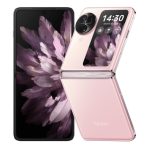 Oppo Find N3 Flip 512GB 12GB RAM foldable smartphone in Misty Pink with 3.26-inch cover display and Cosmos Ring at Ekila Digital Hub