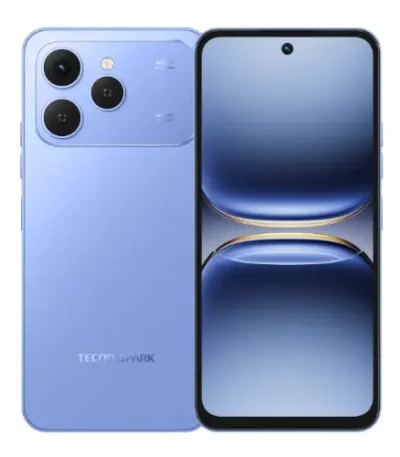 120Hz HD+ IPS LCD on Tecno Spark 40 showing HiOS 15.1 Android 15 for smooth Kenya scrolling