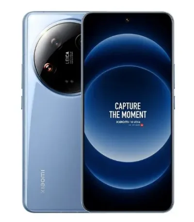 Xiaomi 14 Ultra 512GB 12GB RAM flagship smartphone in Classy Blue with 6.73-inch LTPO AMOLED QHD+ display and Leica quad camera at Ekila Digital Hub